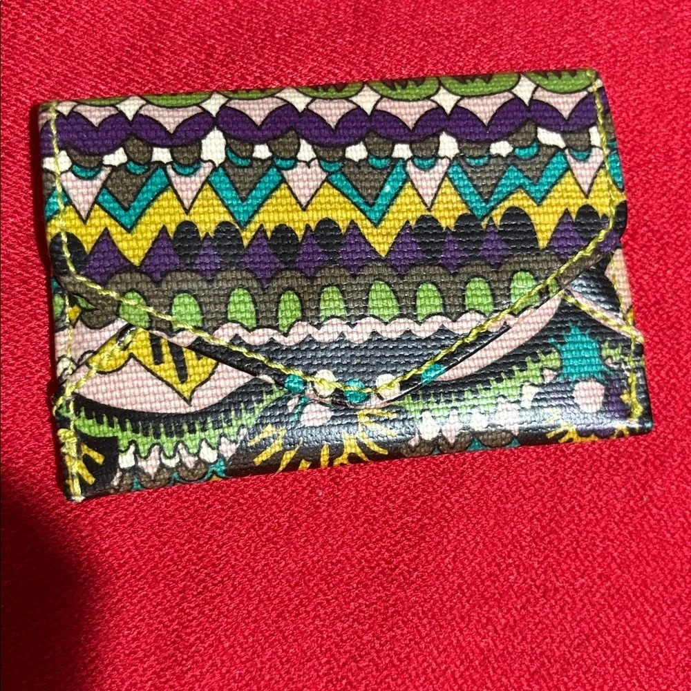 Sakroots Green Multi Patterned Card Sleeve